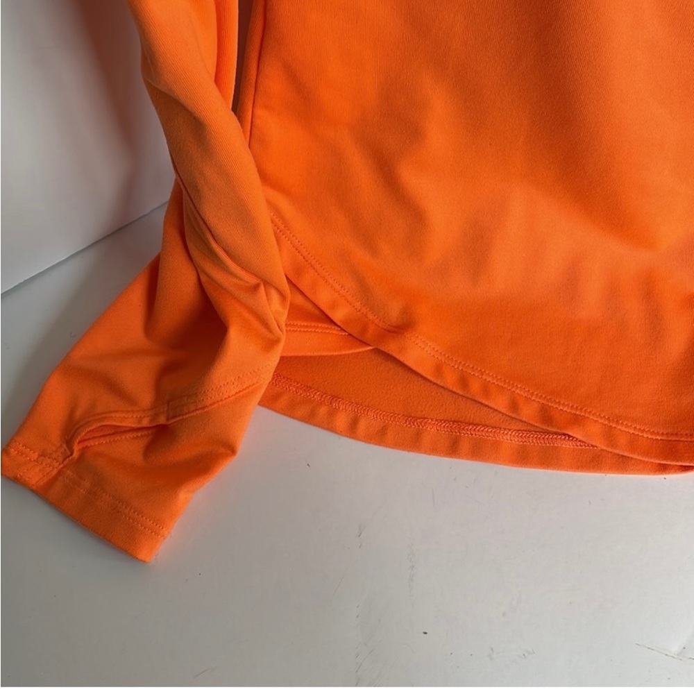 Under Armour fitted mock neck half zip pullover back zip pocket size small - Picture 5 of 6